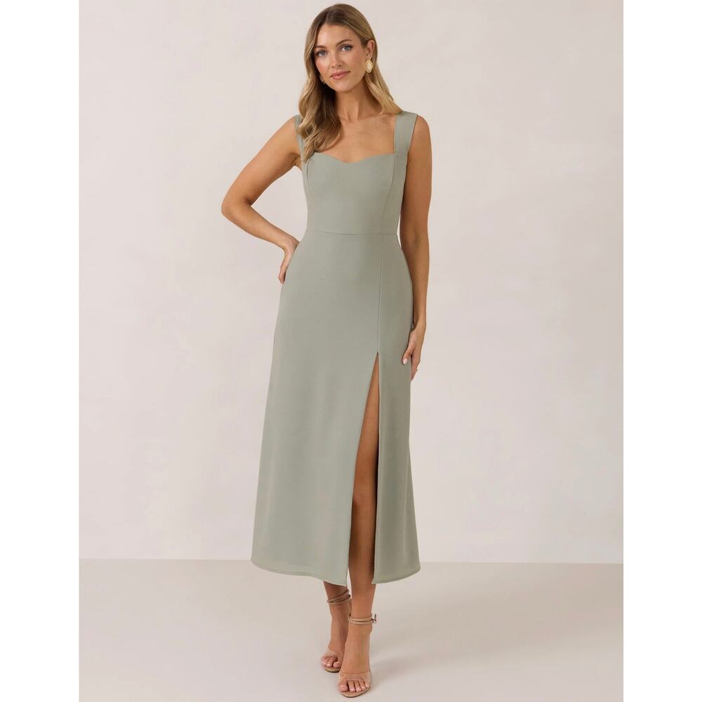 Park & Fifth Sage Green Mini Dress